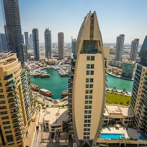Jbr, 2-bedroom, Next To Beach, Full Marina View شقة