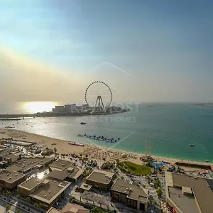 Keyhost - Full Sea View Majestic 2br - Rimal Jbr - K2530 شقة